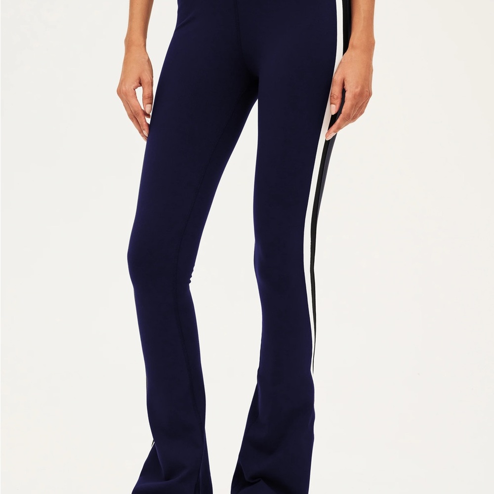 Splits59 - Raquel Navy High Waist Flared Leggings